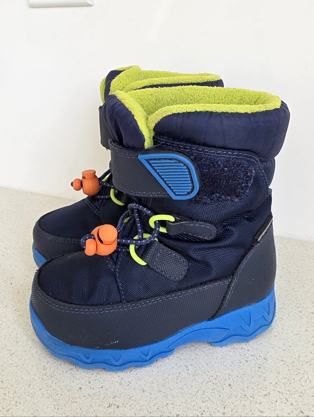 Cougar Slinky Toddler Waterproof Winter Snow Boots Navy 7